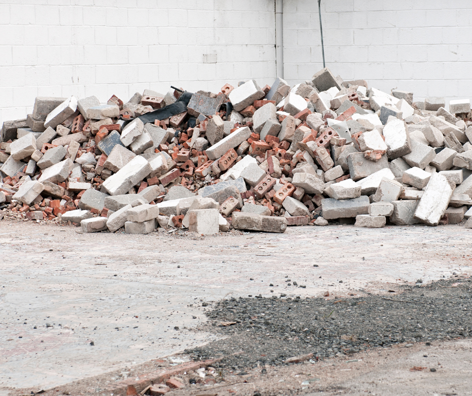 webb industries, bricks in a pile